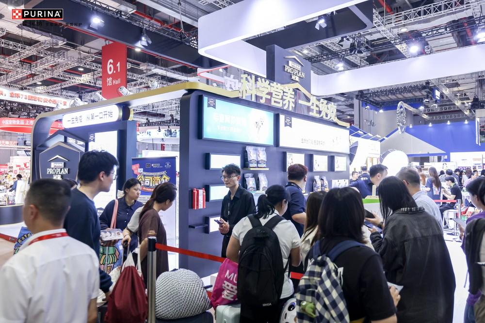 携宠物全生命周期健康解决方案闪耀它博会开元棋牌app科学营养、一生免疫冠能(图4)
