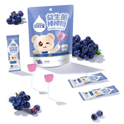 在贝欧宝益生菌棒棒糖！开元棋牌试玩健康美